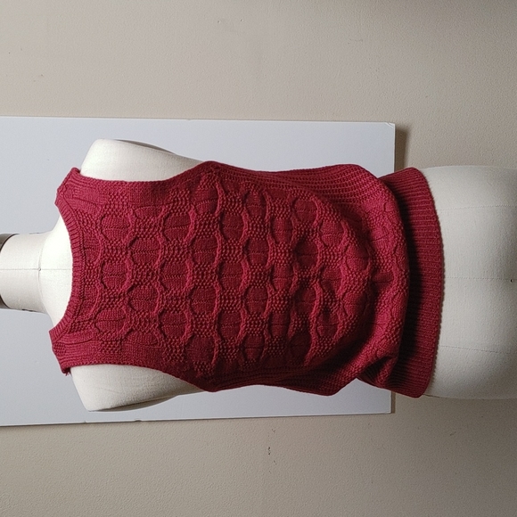 Ally Mae Cardigan & Tank Sweater Set Burgundy M - Picture 11 of 17